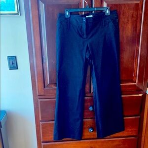 Classic Black Wide-Leg Pants